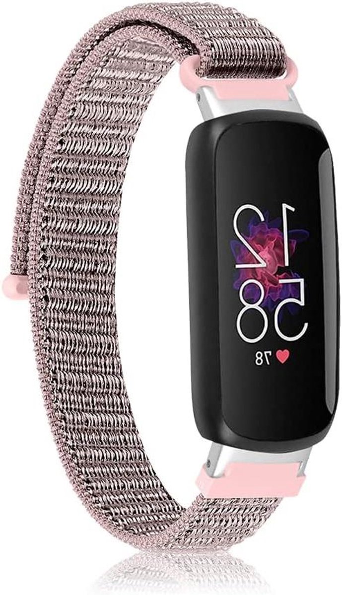Sportarmband - Nylon band - Actieve levensstijl - Verstelbaar klittenband - Universeel - Zwart