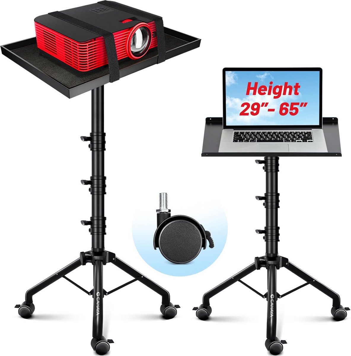 Projector Statief – Beamer Statief Met Laptop Verdieping – Verstelbaar Standaard - Universeel