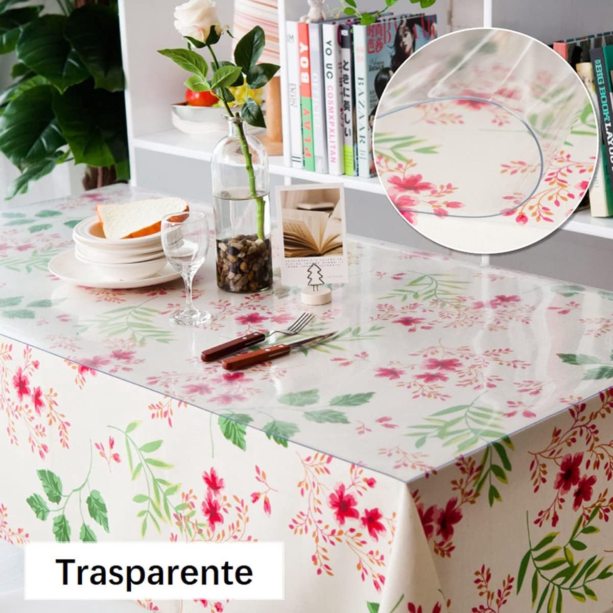 Tafelkleed Beschermfolie - Tafelbeschermer PVC - Meubels Beschermen - Hoge Transparantie - 80x150cm - Transparant