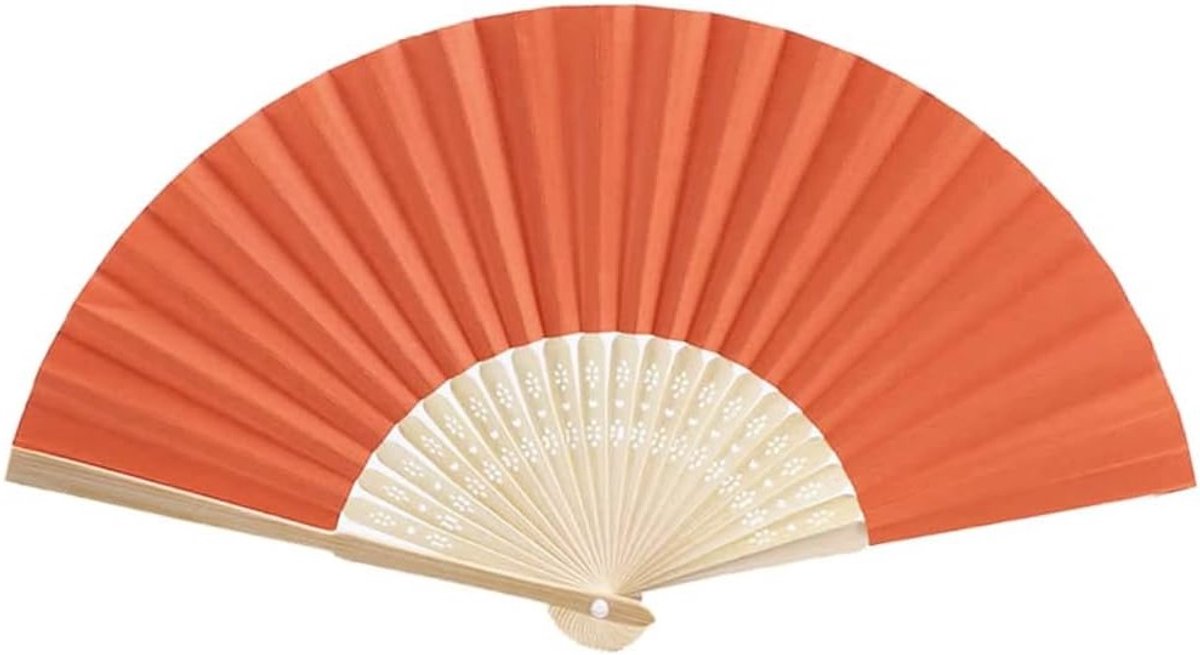 Kleurrijke Vouwfans voor Bruiloften - 36 Stuks Vouwbare Papieren Fans als Gastcadeau voor Zomerfeesten, Verjaardagsfeesten en Decoratie