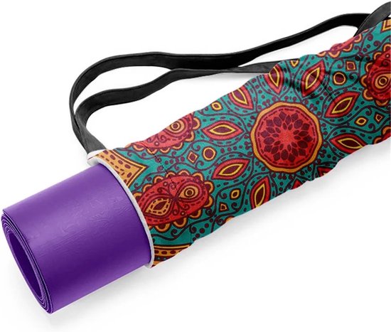 Yoga Mat Tas - Sport Gym Rugzak - Sporten en Trainen - Extra Opbergvak - 173x61 cm - Willekeurig Decor van Merkloos — afbeelding 4