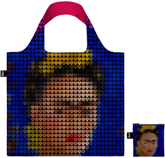 LOQI Shopper - Frida Kahlo - Pix & Love - Gerecycled materiaal