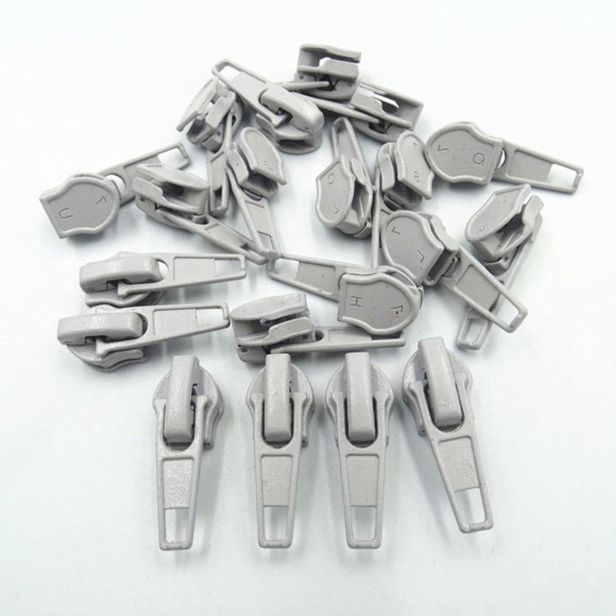 Nylon Ritsen - Rits Puller - Kleding Reparatie - Automatische Vergrendeling - 5# - Beige