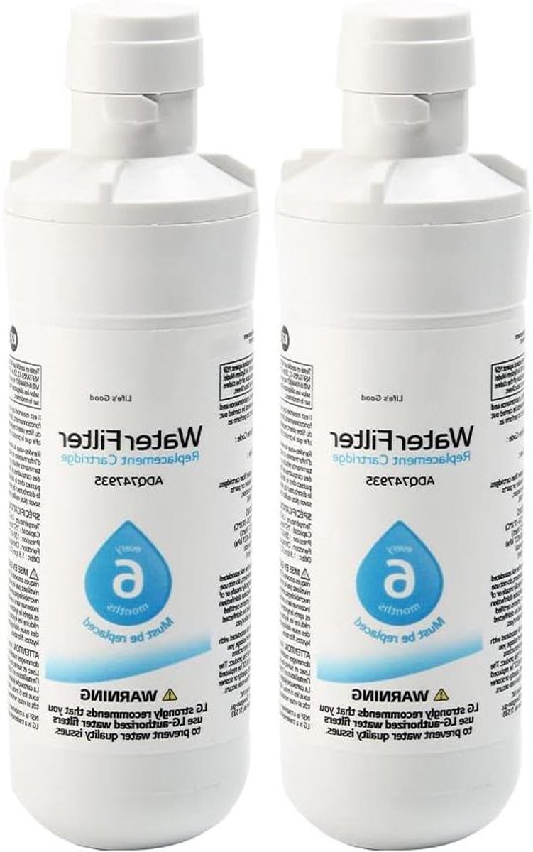 Koelkast Waterfilter - Vervangfilter IJsdispenser - Fris Water Krijgen - Vermindert Verontreinigingen - 300 Gallon Capaciteit - Wit