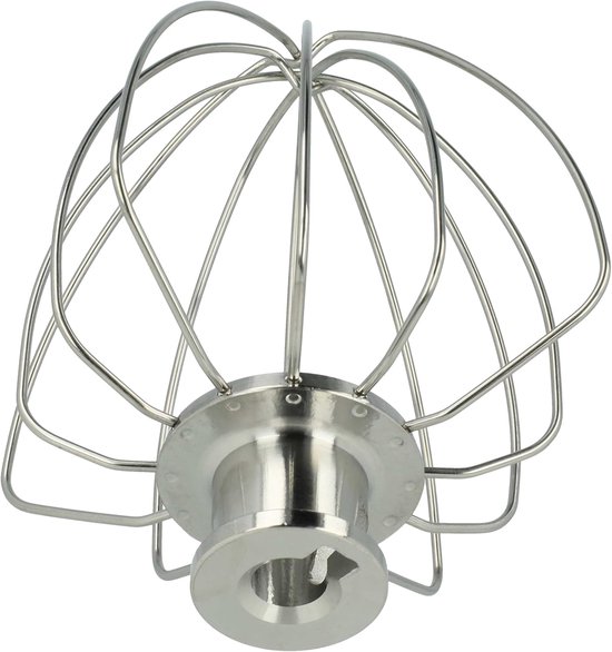 Mixer Accessoire - Garde Klopper - Luchtige Consistenties - Zes Robuuste Draden - 4.3 L 4.8 L - Zilver van Merkloos — afbeelding 3