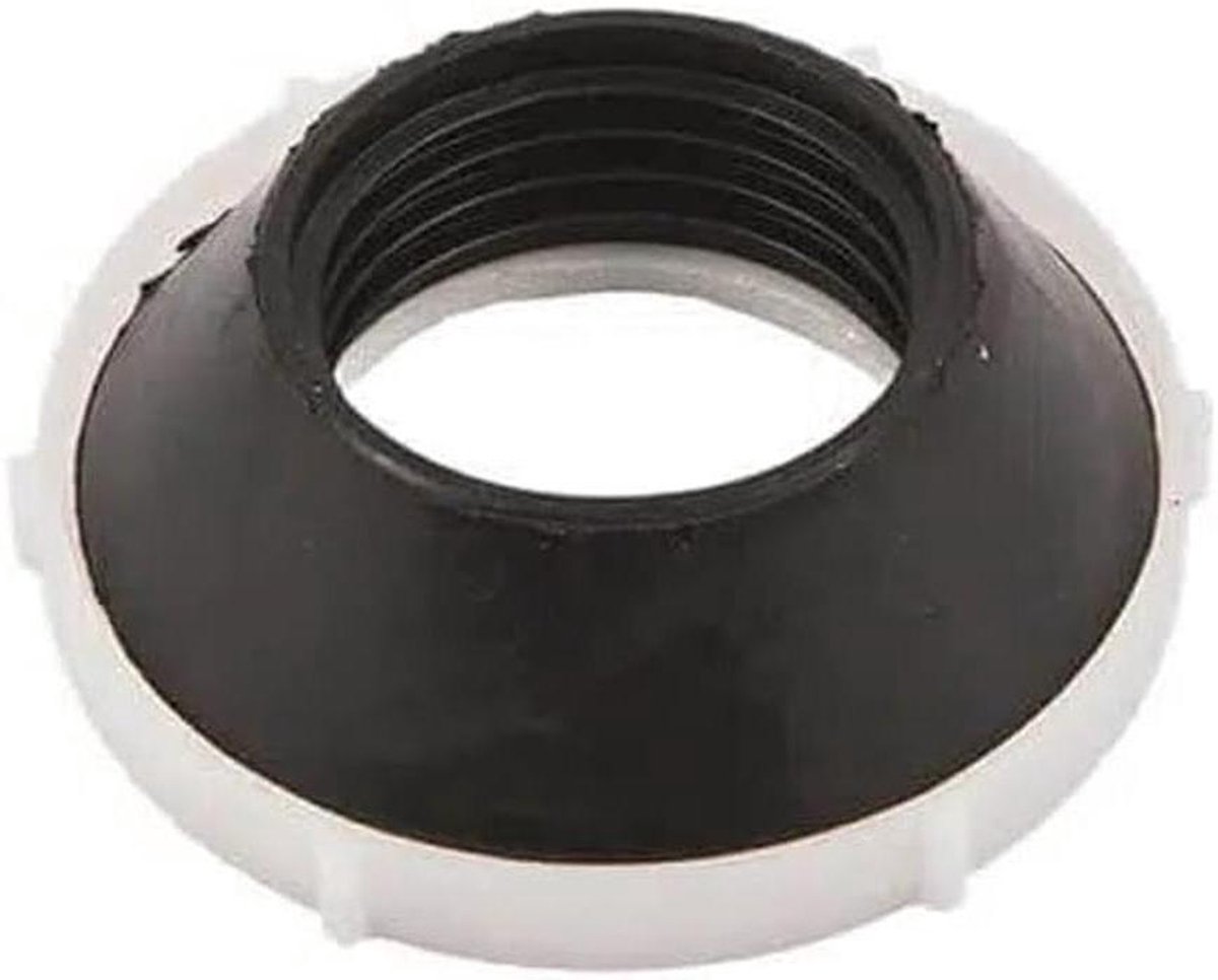 Afvalafdichting Kit - Wastafel Afvoer - Lekkage Dichten - Heavy Duty Plastic - 32 MM - Zwart/Wit