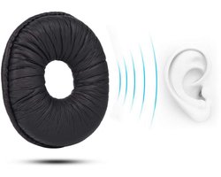 VT Goods - DJ 1200 Earpad Oorkussen - Zacht Schuim - Geluidsisolatie - Zwart - Hoofdtelefoon Earpad - Geschikt voor DJ1200 en DJ121 - 2 Stuks