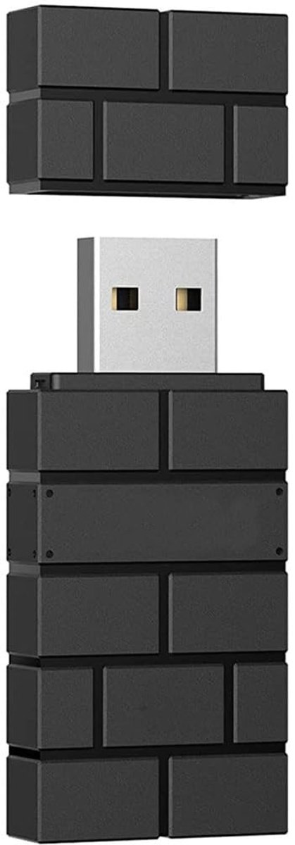 aladdien - Wireless USB Adapter - Bluetooth Game Controller Receiver - Compatibel met Switch Windows macOS Android - Draadloze verbinding - Snel en ...