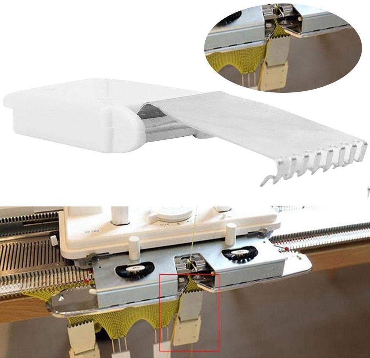 aladdien - Breigewichten - Universele Haken Gewichten - Set van 10 Stuks - Voor Breimachines - Breien - Handwerken - Accessoires - Haken