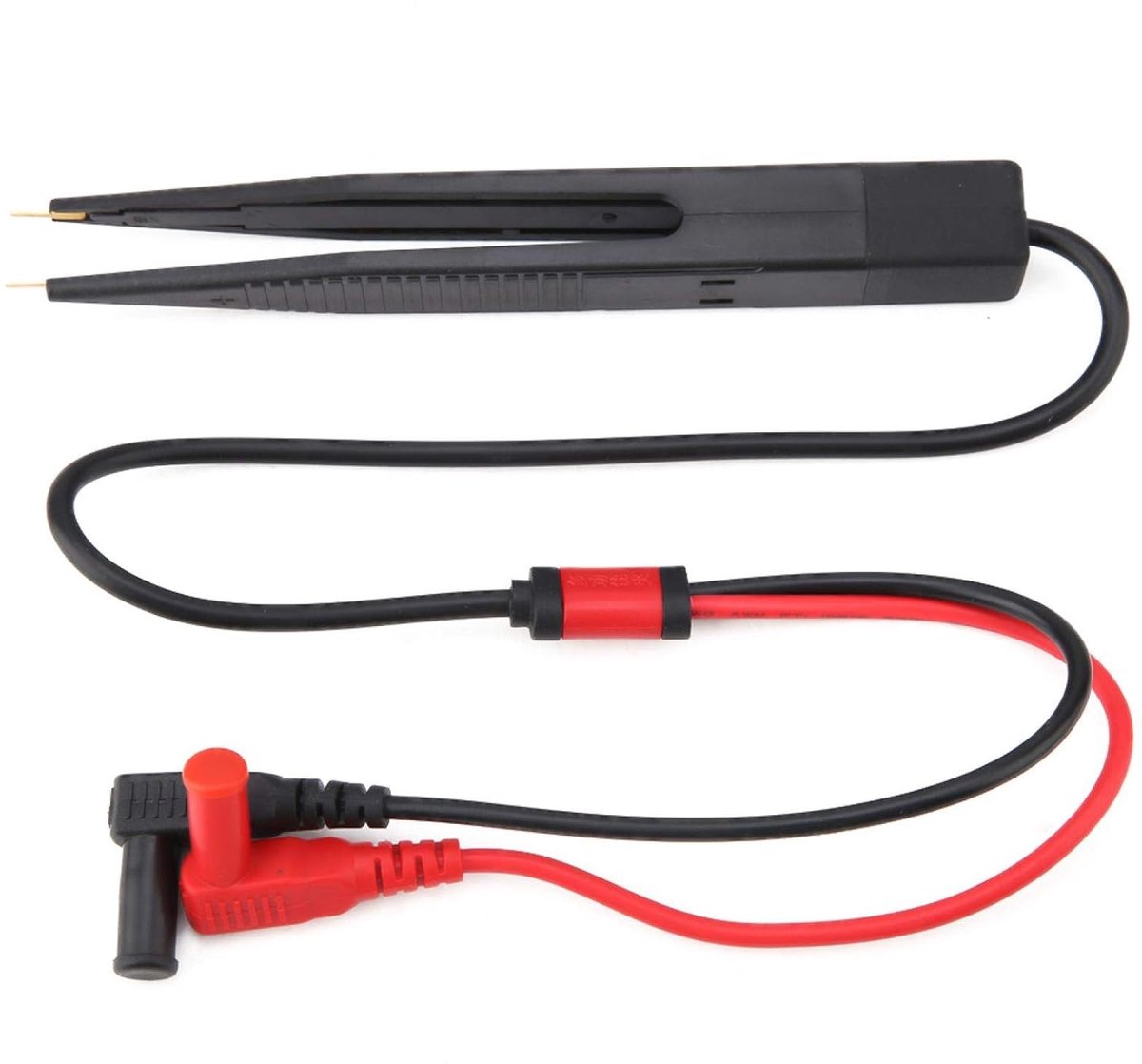 ONF3 - SMD Test Clip - Multimeter Accessoire - Rood - LCR Meter - Elektronicametingen - Capaciteitsmeting - Geschikt voor Resistor en Capacitor ...