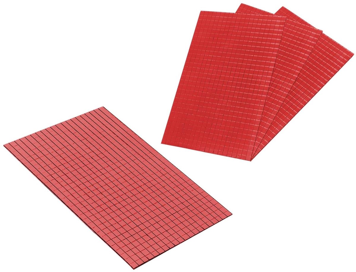 aladdien - Glanzende Spiegeltjes Mozaïek Tegels - Zelfklevend - Rood 5x5mm - Creatieve Decoratie voor Knutselen - Mozaïek Decoratie - Geschikt voor ..