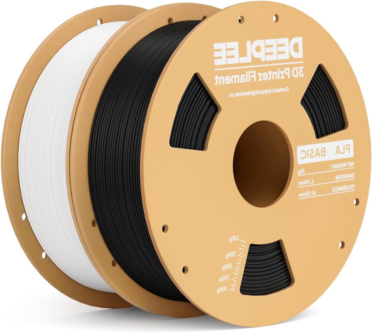 PLA Filament - 3D Print Materiaal - Modelbouw Maken - Nauwkeurig ± 002 mm - 2 Spoelen 1 kg