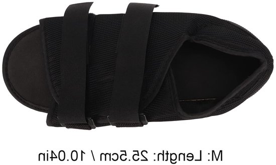 Orthopedische steunzolen voor postoperatieve schoenen, verstelbare hoogte voor teenbescherming en stevige zool, maat M — afbeelding 2