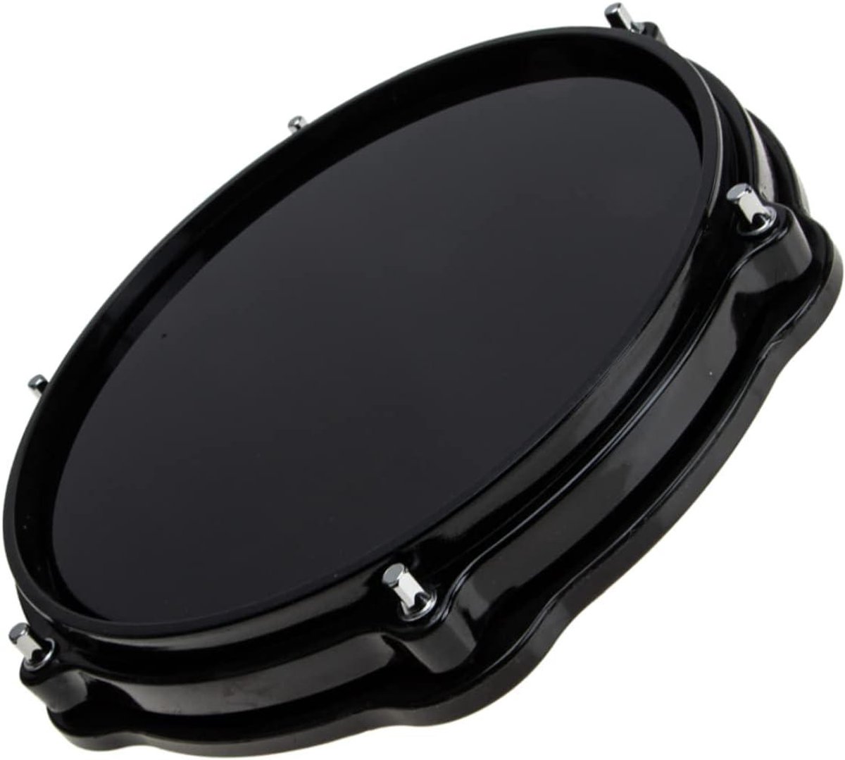 Drum Oefenpad - Stil oefenen - Thuis drummen - Geluidsreductie - 25 cm - Zwart