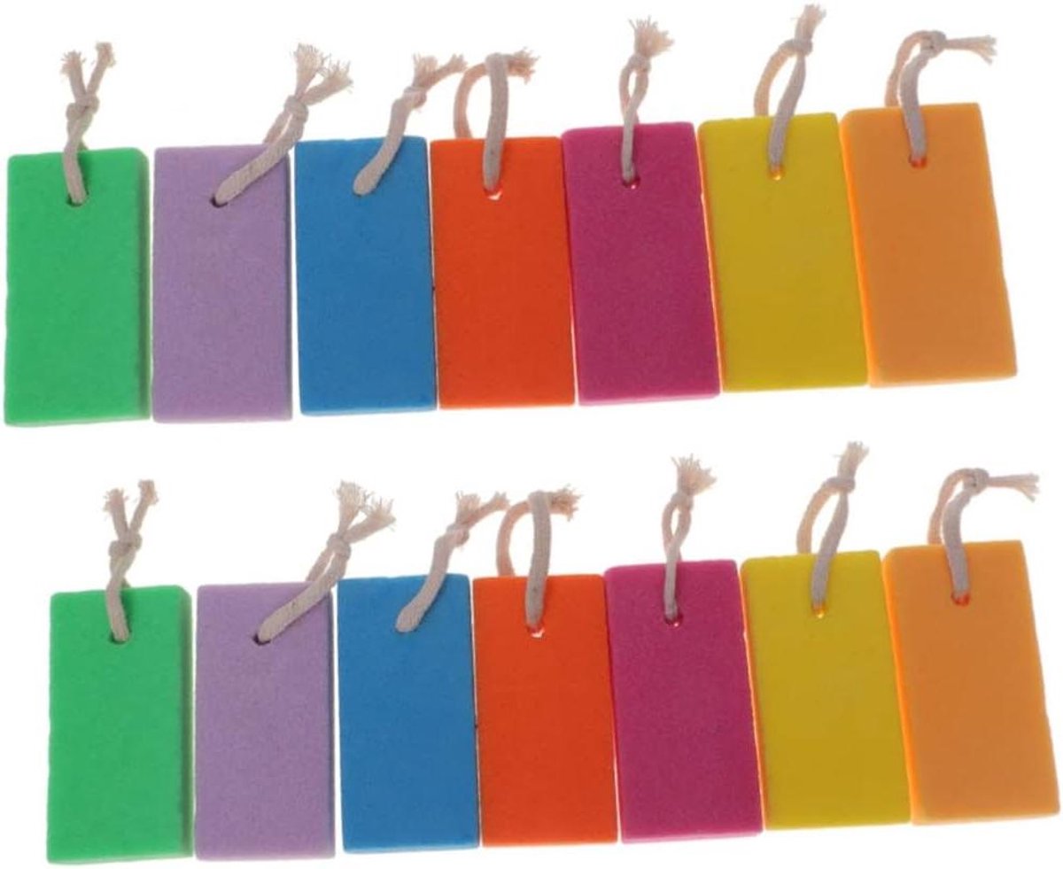 Puimsteen Set - Voetverzorging Tool - Dode Huid Verwijderen - Duurzaam Effectief - 18 Stuks - Kleurmix