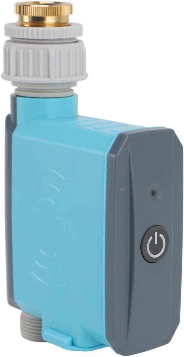 Slimme Sproeiertimer - Automatische Bewatering - Planten Verzorgen - App Bediening - G1/2-G3/4 - Grijs