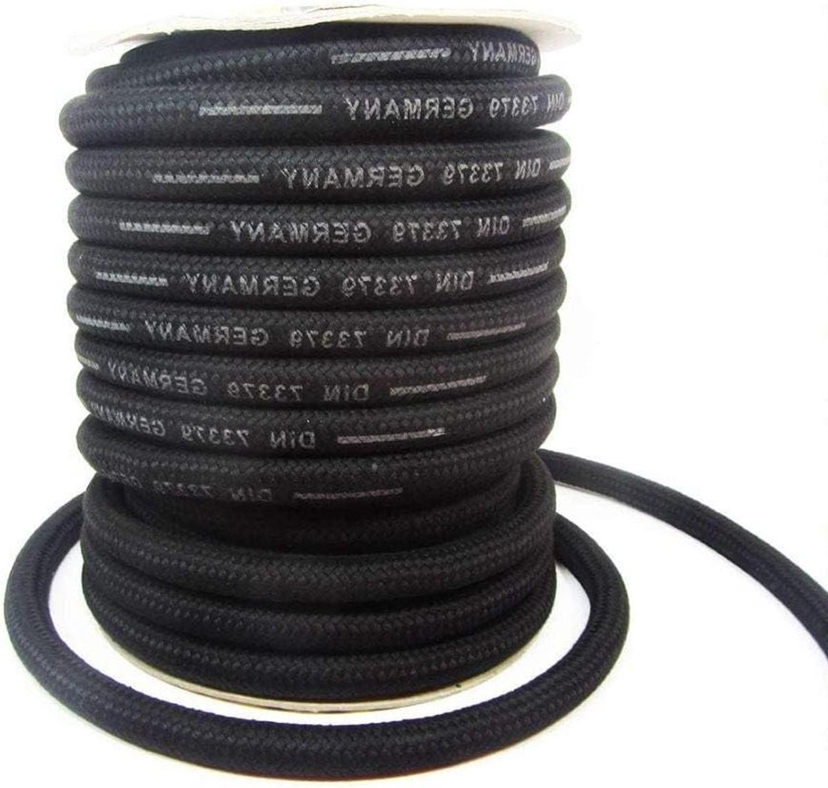 Brandstofslang - Benzineslang Dieselslang - Brandstofleiding Vervangen - Temperatuurbestendig - 5 meter 32 mm - Zwart