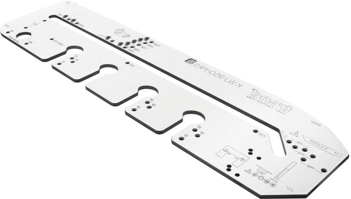Keukenwerkbladmal - Verbindingsmal Werkbladmal - Werkbladen Monteren - Front Edge Uitlijning - Tot 950mm - Grijs