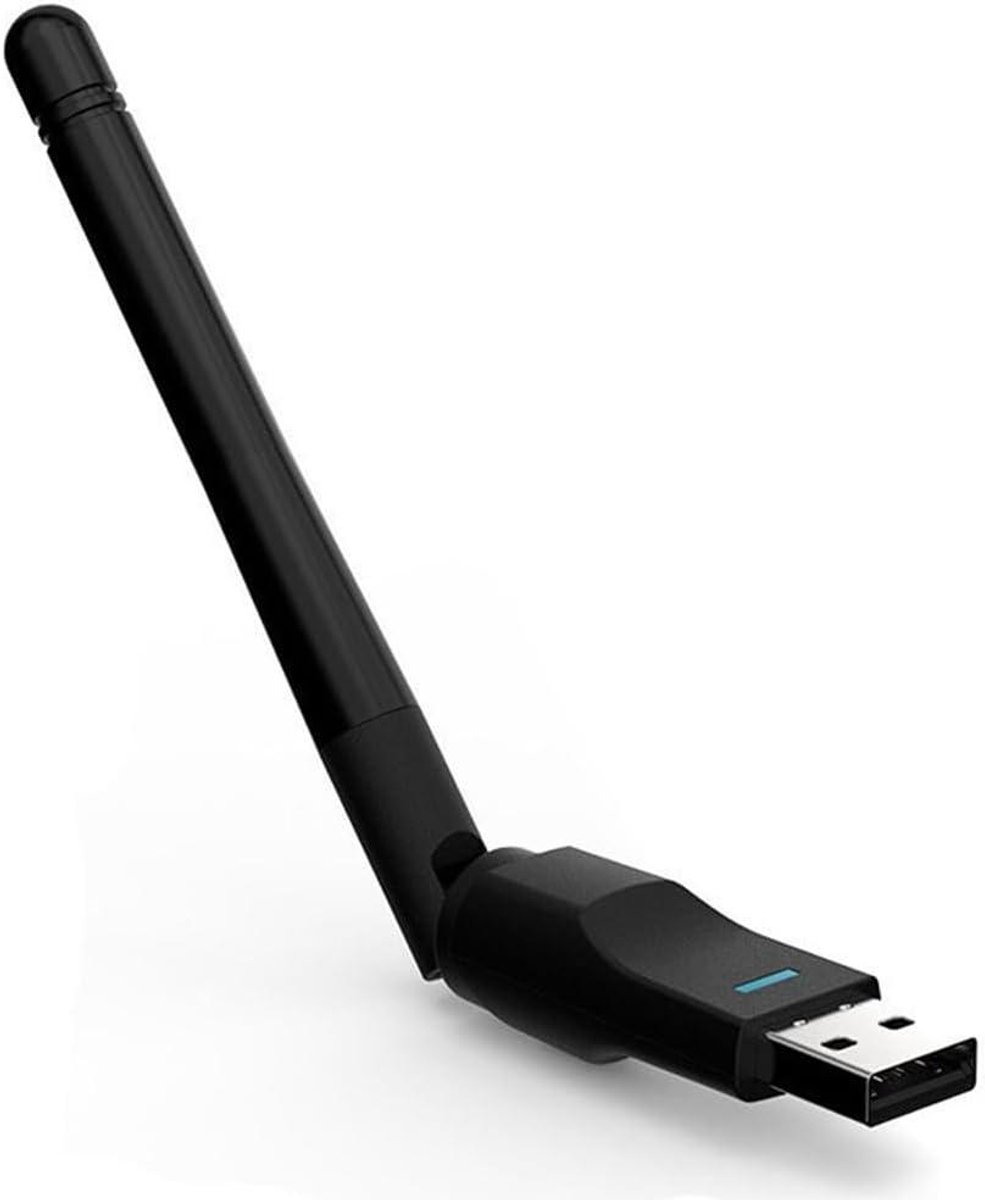 Draadloze Netwerkkaart - Wifi Adapter - Internet Verbinding - Gesimuleerde AP Functie - 1150 Mbps - Zwart