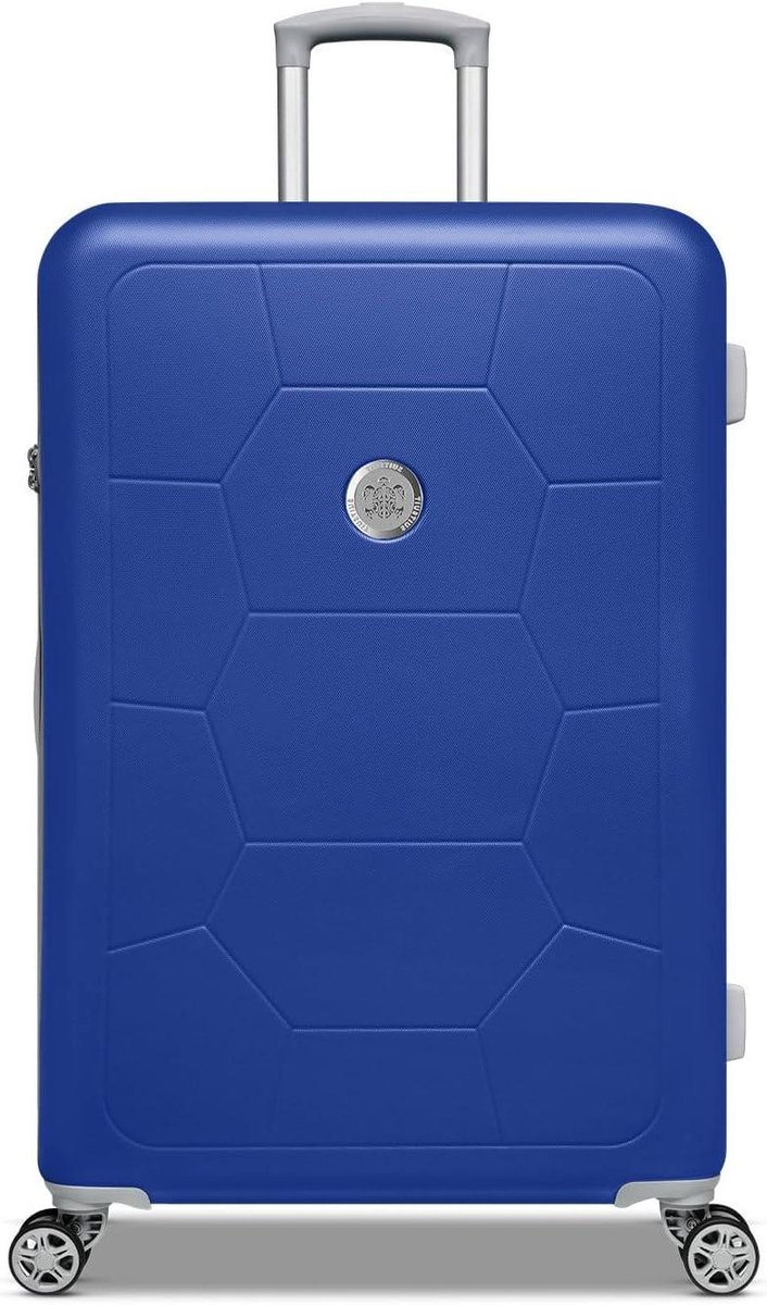 Reiskoffer Set - Koffers - Lange Reizen - Lichtgewicht ABS Materiaal - 75 cm - Elektrisch Blauw