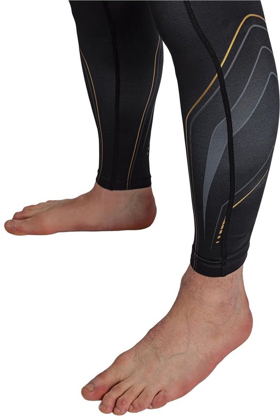 Venum Streamline Spats - Compressielegging voor MMA & BJJ - Zwart/Goud - XXL van VENUM — afbeelding 5