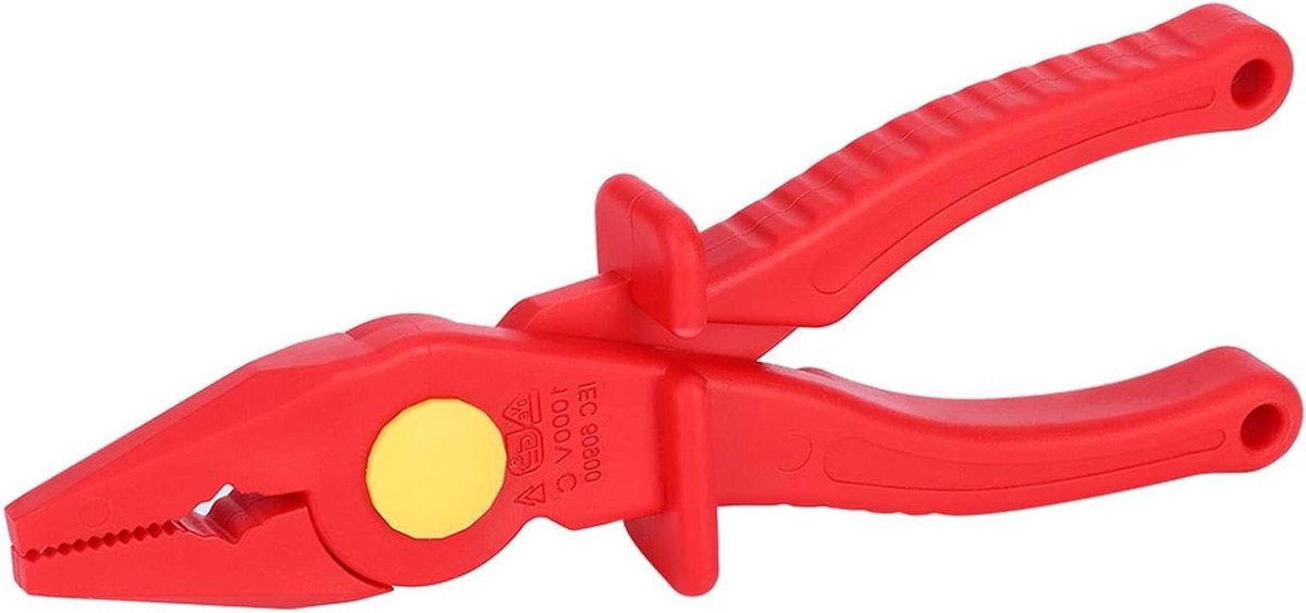 Isolatie Tang - Kniptang Elektrisch - Installatie Werk - Ergonomisch Antislip Handvat - 19.5 cm - Zwart