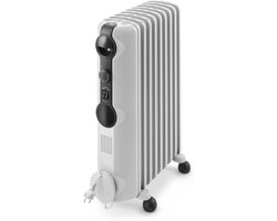 RWB® Olieradiator - Oliekachel - Elektrische Kachel - Grijs - 18cm x 49cm x 70cm