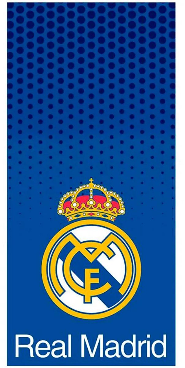 Real Madrid Handdoek Blauw