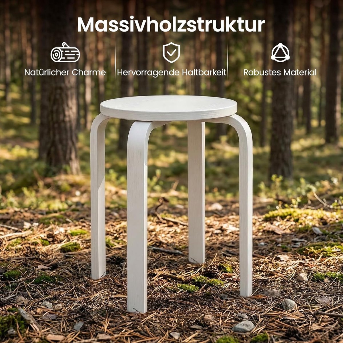 Barkrukken Set van 2 – Met Rugleuning – Industrohome