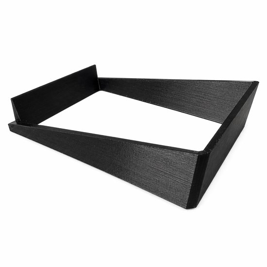 Alvora speaker standaard geschikt voor Edifier R1280T - Schuine bureau speakerverhoger - Zwart — afbeelding 2