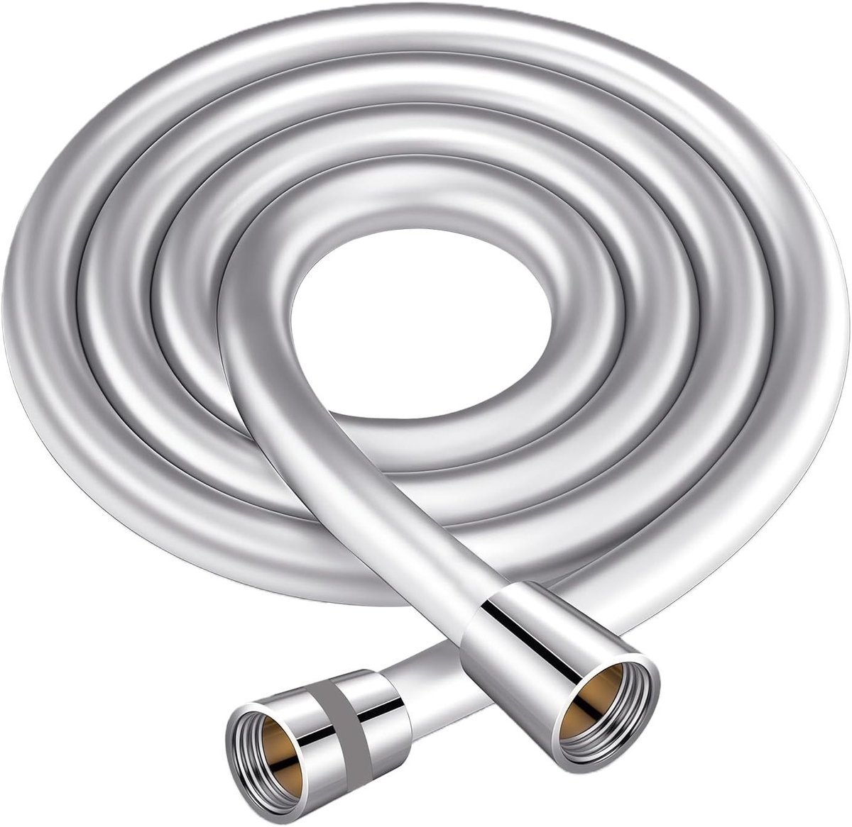 Flexibele Douche Slang 1.2m - Kinkvrije PVC Duschlauch voor Handdouche en Douche Systeem,
