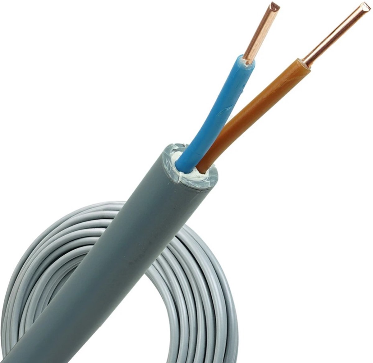 XMvK kabel 2x1.5 per rol 100 meter