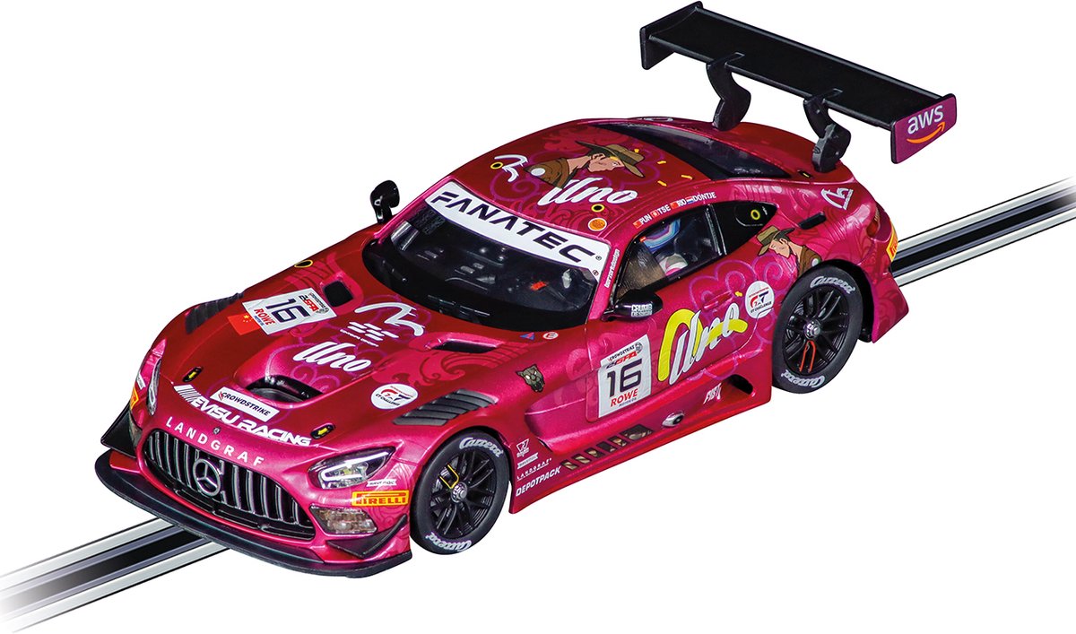 Carrera Speelgoedvoertuig Auto - Evolution - Mercedes-AMG GT3 Evo Unoracing Team Landgraf No.16 24H Spa 2024 auto