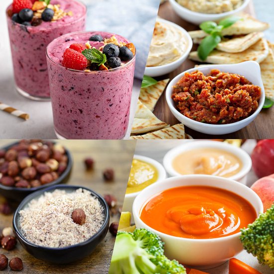 GOURMETmaxx blender Mr Magic 18-delige smoothie standblender 400W van Merkloos — afbeelding 3