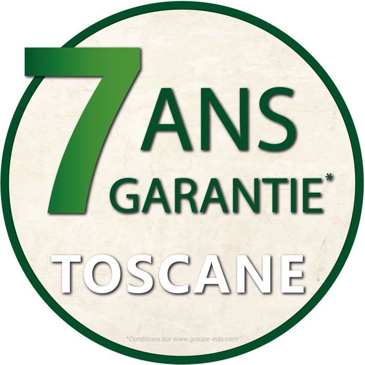 EDA Toscane – 39 x 39 x H 65 cm – Bloempot – 62 L – Blauw