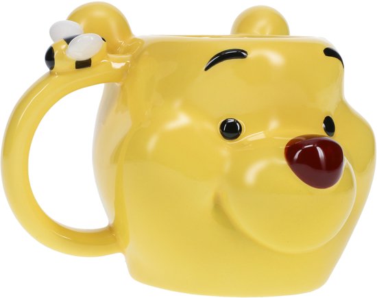 Keramieken 3D-mok in de vorm van Winnie de Poeh