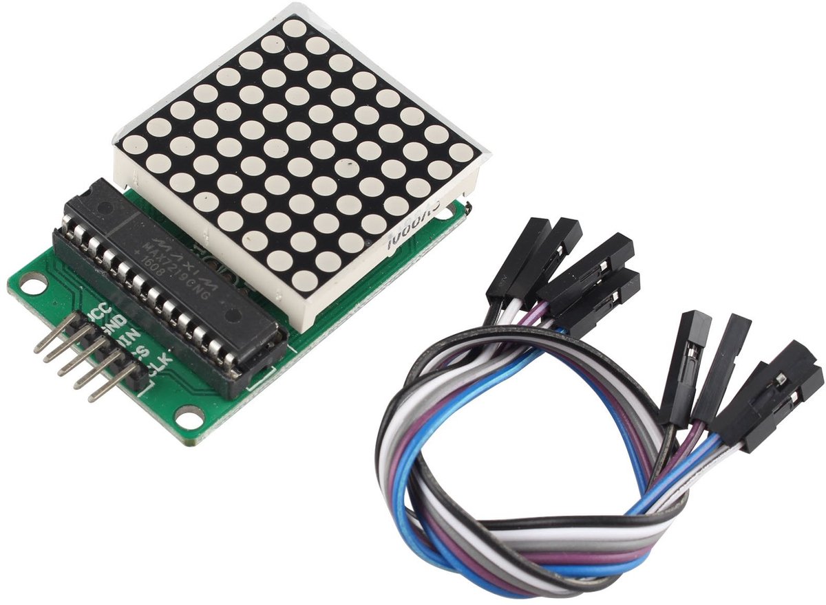 Dailygoods - LED Display Module - Arduino kit - Inclusief Dupont kabels - Geschikt voor projecten - Ideaal voor elektronica - Gebruiksvriendelijk
