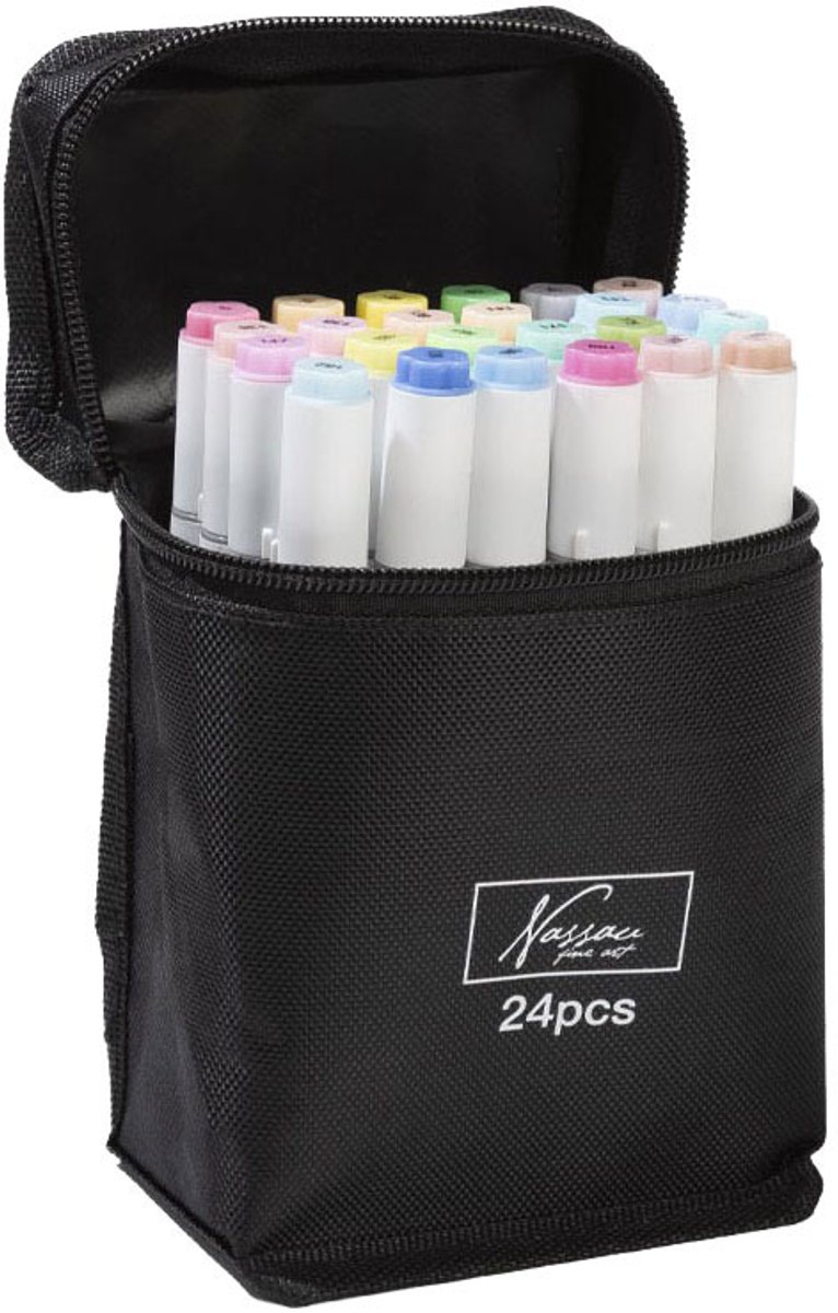Pastelmarkets nassau set à 24 kleuren
