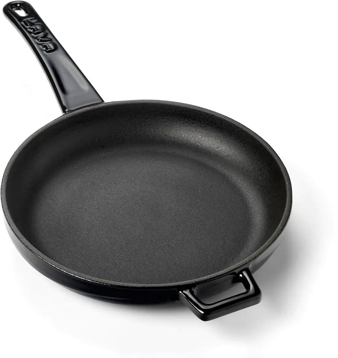 Lava Koekenpan - 20 cm - 0.77 liter - Gietijzer - Zwart