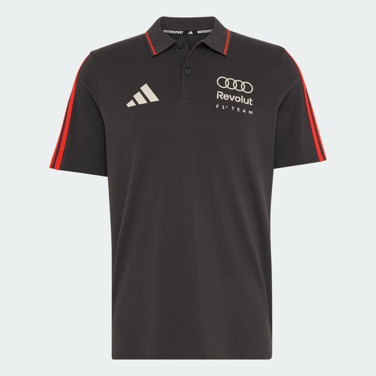 Adidas Performance Audi Revolut F1 Team Dna Polo - Heren - Zwart van adidas Performance — afbeelding 4