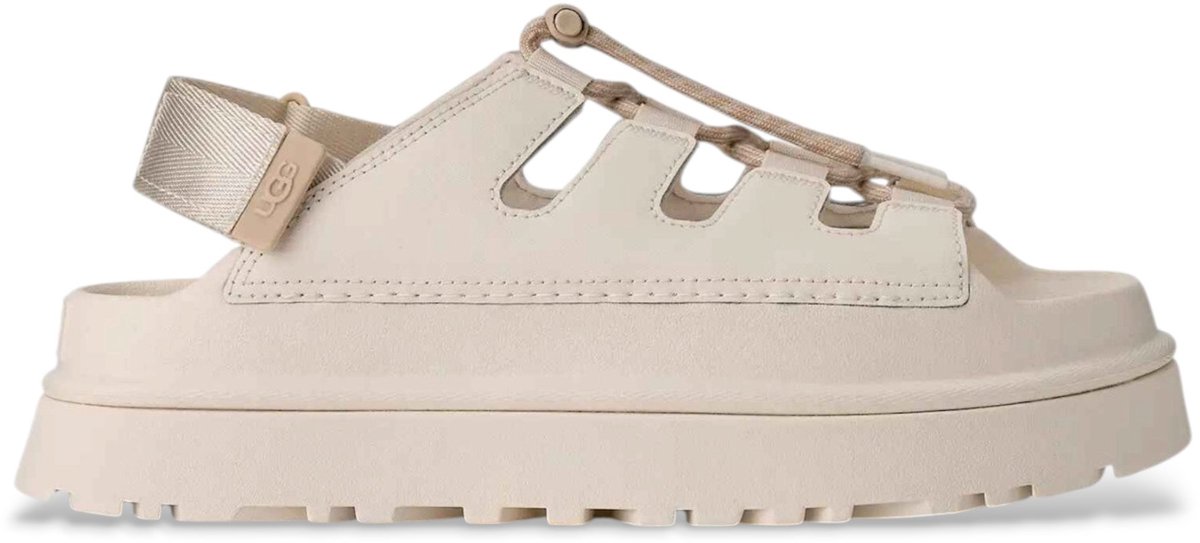 UGG GoldenGlow Toggle beige sandalen