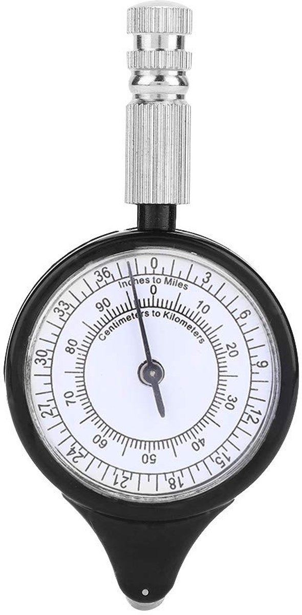 By shayne - Mini Map Meter - Afstand meten - Compact formaat - Geschikt voor kaartlezers - Handig voor reizigers - Ideaal voor buitenactiviteiten
