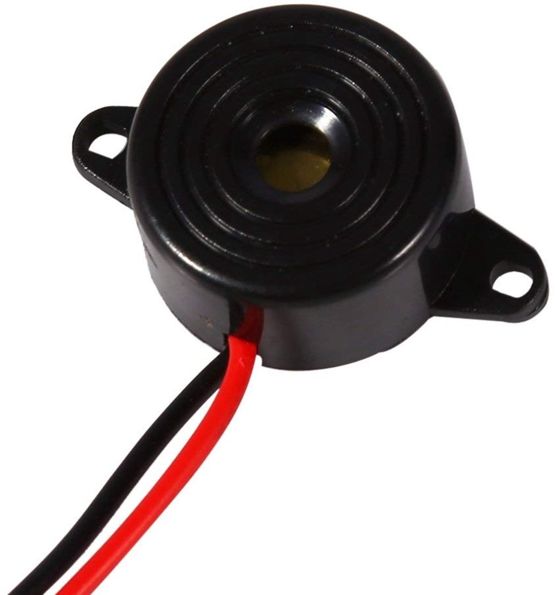 Dailygoods - Actieve Piezo Zoemer 3-24V - Hoge Decibel Sirene - Compacte Afmetingen 23x12mm - Elektronische Zoemer - Ideaal voor Alarmsystemen - Eenvo