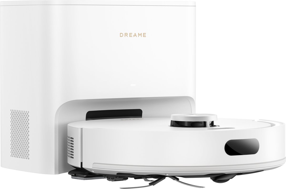 Dreame Robotstofzuiger D20 Air Plus Wit | Dweilfunctie | 20.000 Pa zuigkracht | 120 dagen handsfree | Dubbel anti-klitsysteem | Automatisch legen | Huisdieren | Grote stofzak | Meerdere verdiepingen | App bediening | 3D Mapping | Verboden zones | — afbeelding 2