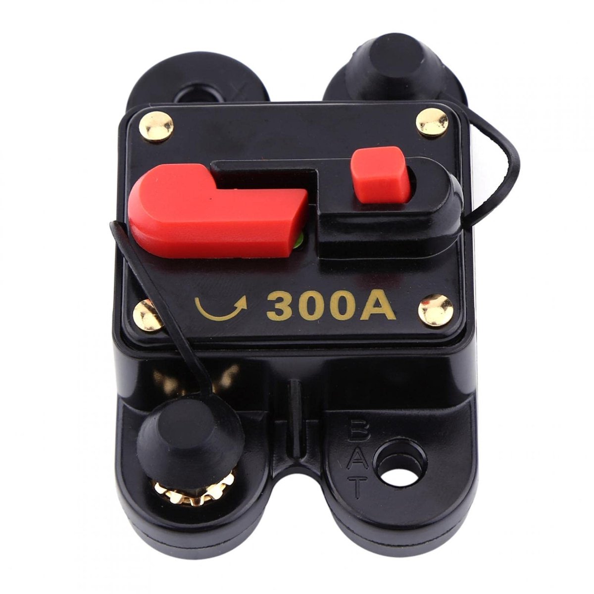 Livia home - Automatische Zekering Schakelaar Reset - Stroomonderbreker 300A - Handig in gebruik - 12V-24V - Voor Auto en Marine - Veilig en betrouwba