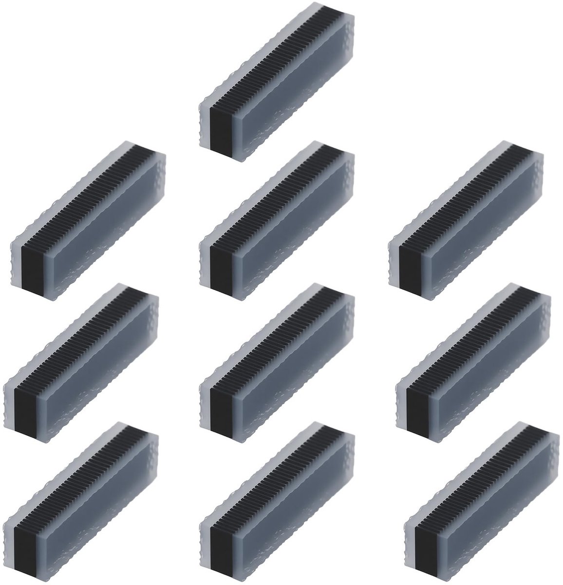 Dailygoods - Vervangende Conductieve Rubber Contacten - 10 Stuks voor PSP 1000 Joystick - Hoogwaardige Rubber Contacten - Perfect voor Gaming - Duurza