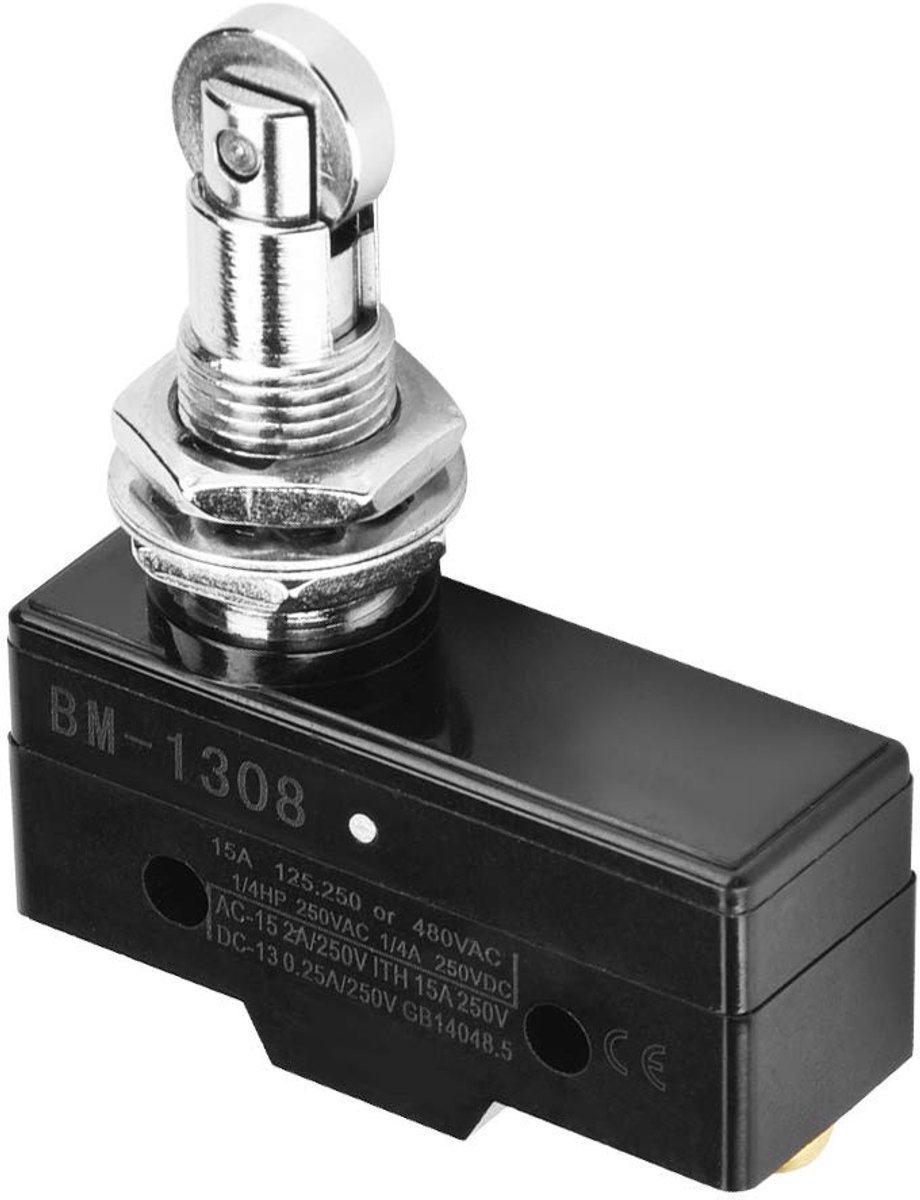 Micro Switch BM-1307/BM-1308 - Limit Switch met Zilver Contacten 15A 250V