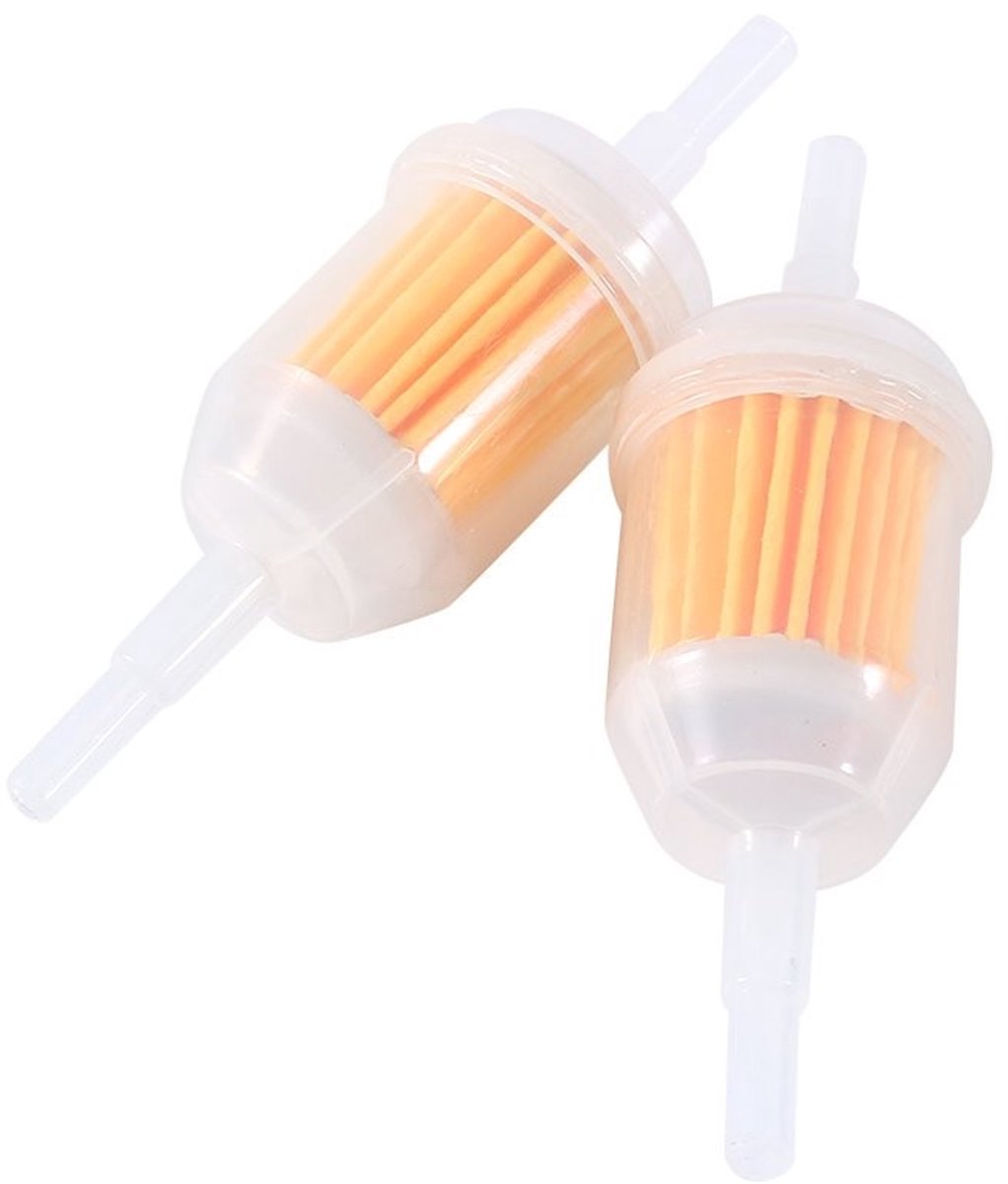 Elzusha - Universele Gasinline Brandstoffilters - Vervangende Filters - Hoogwaardige Kwaliteit - 6 mm - 8 mm - Efficiënte Brandstofdoorstroming - G...