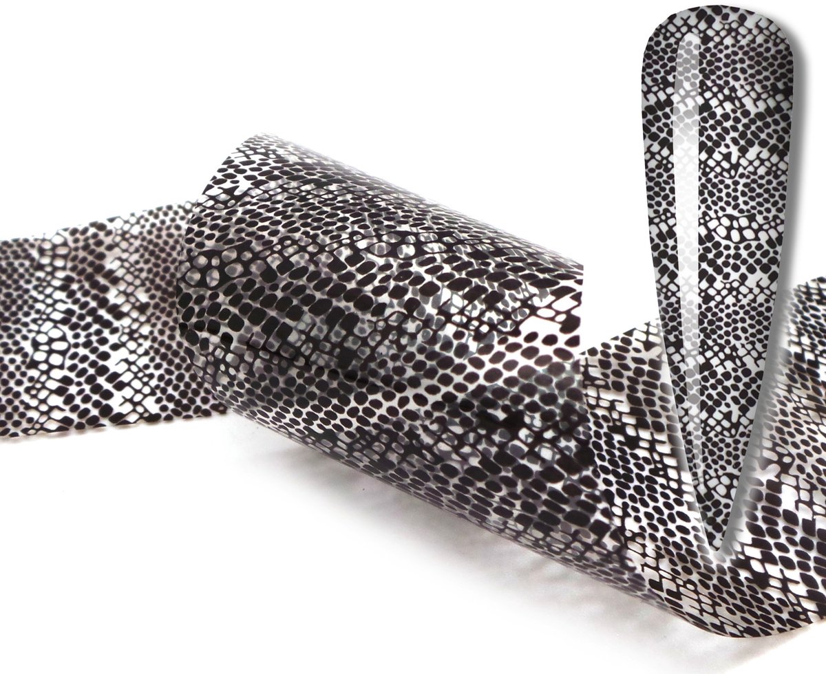 Frezarkowo - Transferfolie - Slangmotief - Nageldecoratie - 100x4cm