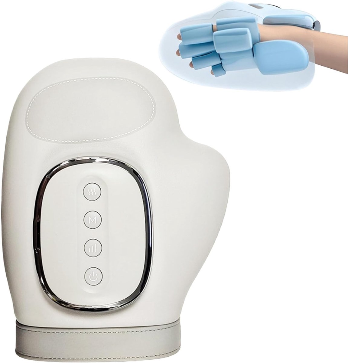 RWB® Handmassage Apparaat - Handmasseer Apparaat - Handmassage - Wit - 19 x 25 x 10 cm